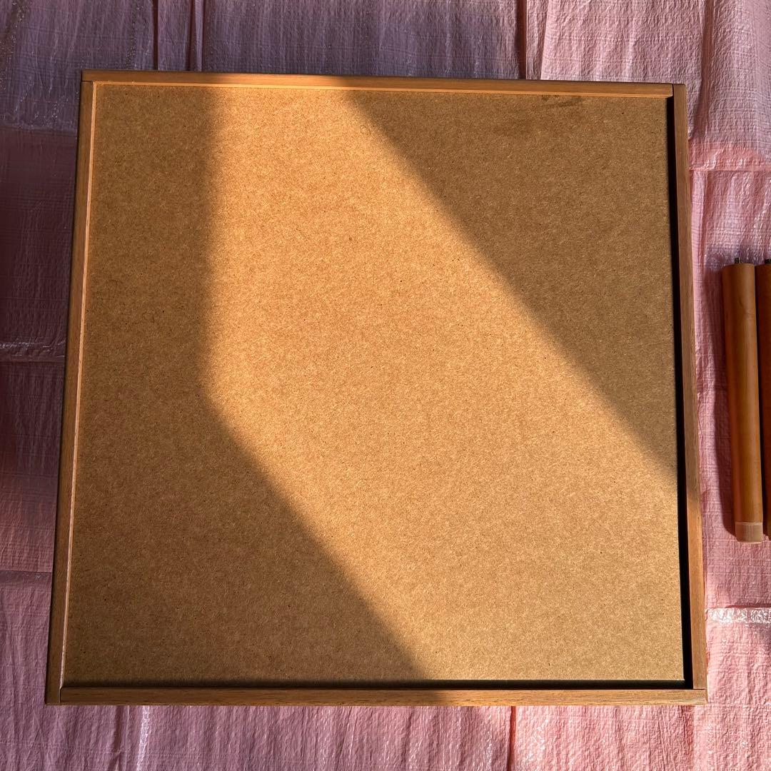 12日迄の特価❣️【訳アリ未使用】ミツウロコ　豆炭こたつ　60cm正方形