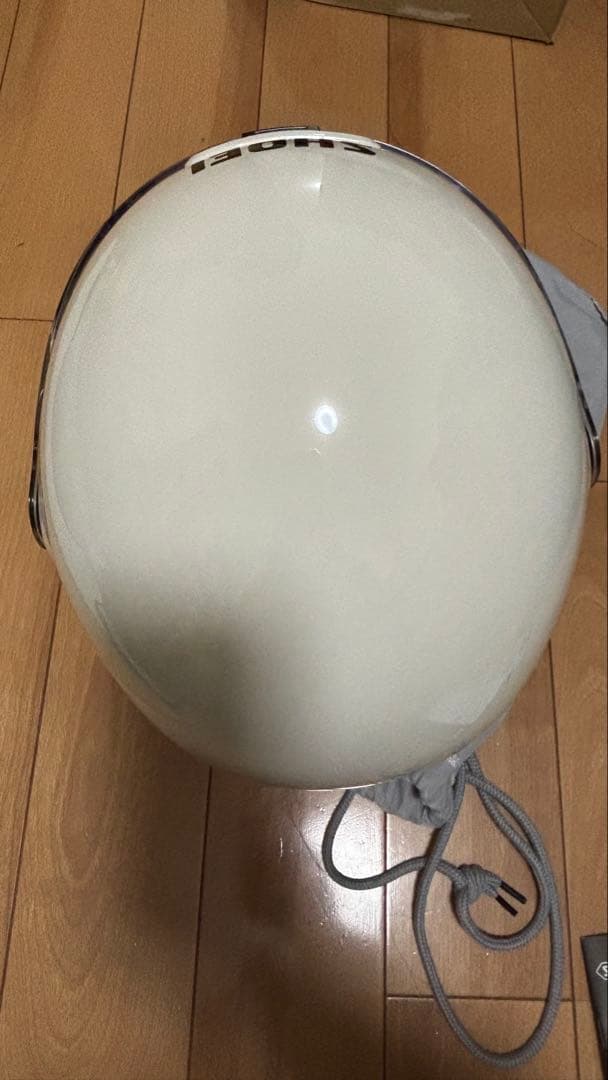 付属品ありSHOEI グラムスター フルフェイスヘルメット ホワイト Mサイズ