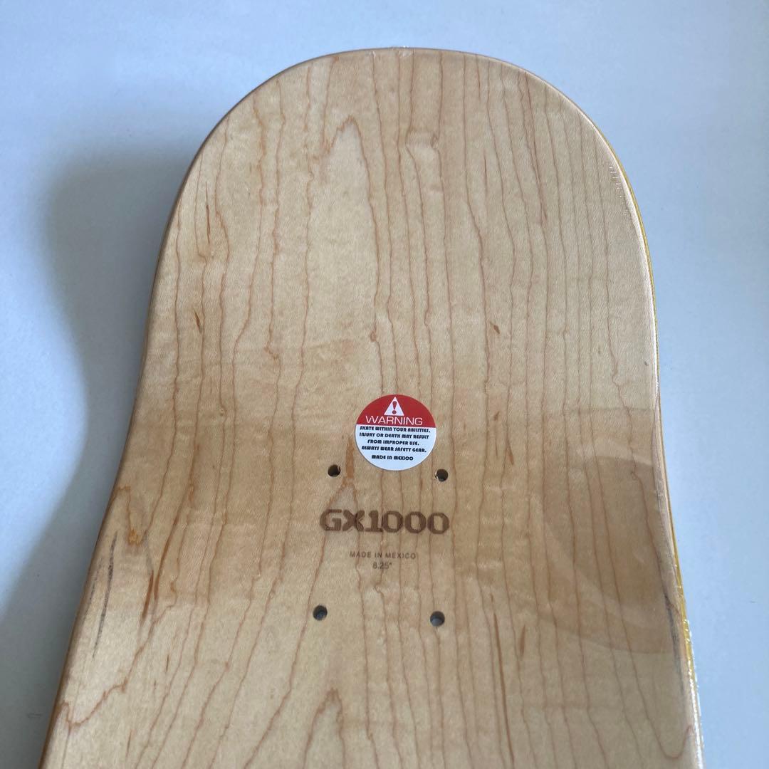 GX1000 スケートボードデッキ 8.25インチ