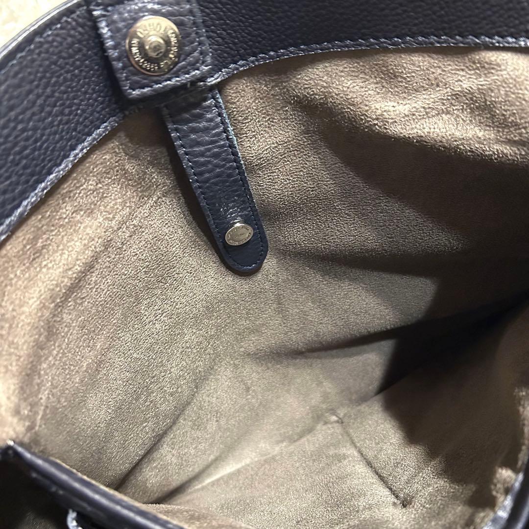 【専用ページ】未使用級　PELLE MORBIDA ビジネストートバッグネイビー