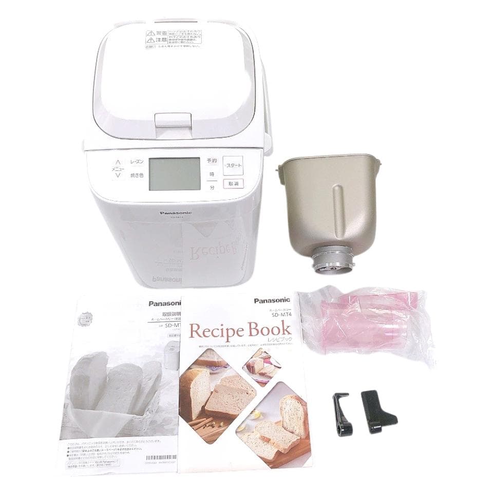 美品　動作保証付　パナソニック ホームベーカリー SD-MT4-W ふっくら匠技