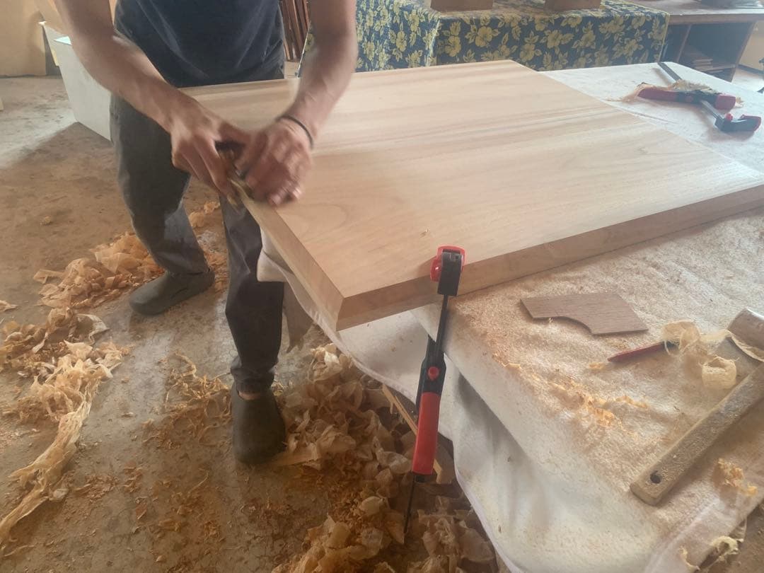 ☆赤おに☆ダイニングテーブルオーダー製作(プチDIY仕様)●確認