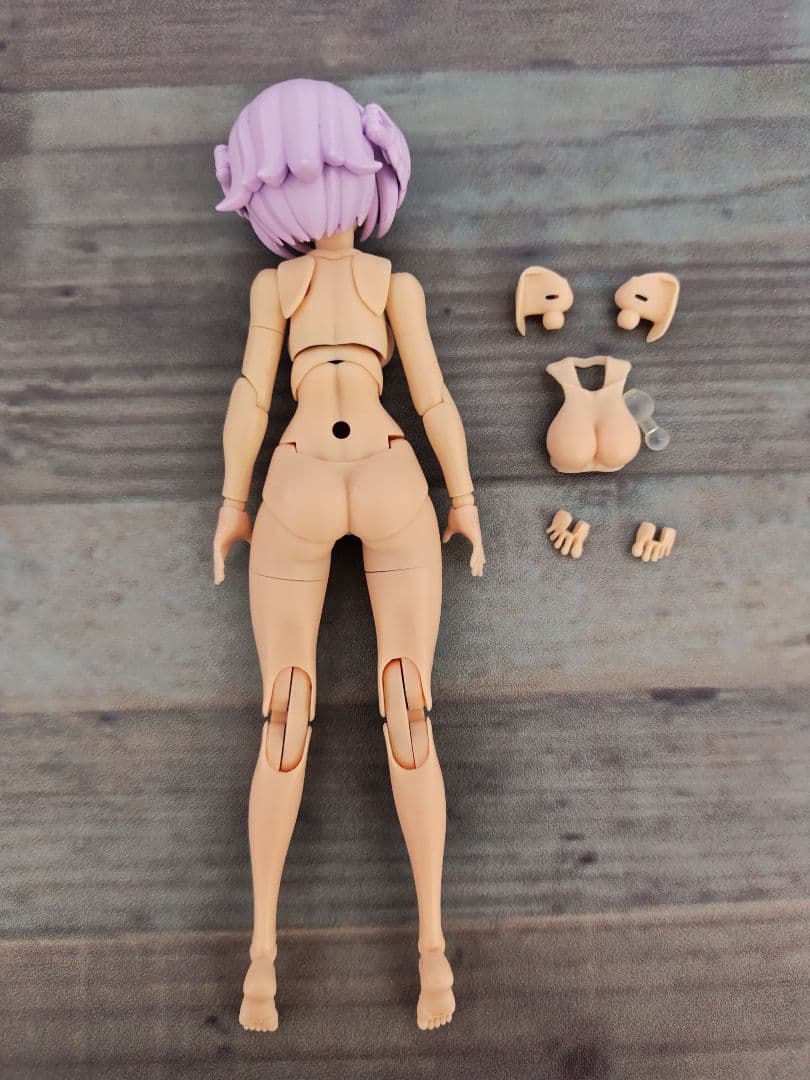 鯉印 スリムボディ メガミデバイス 改造 muscuto B1R-M シャーシ