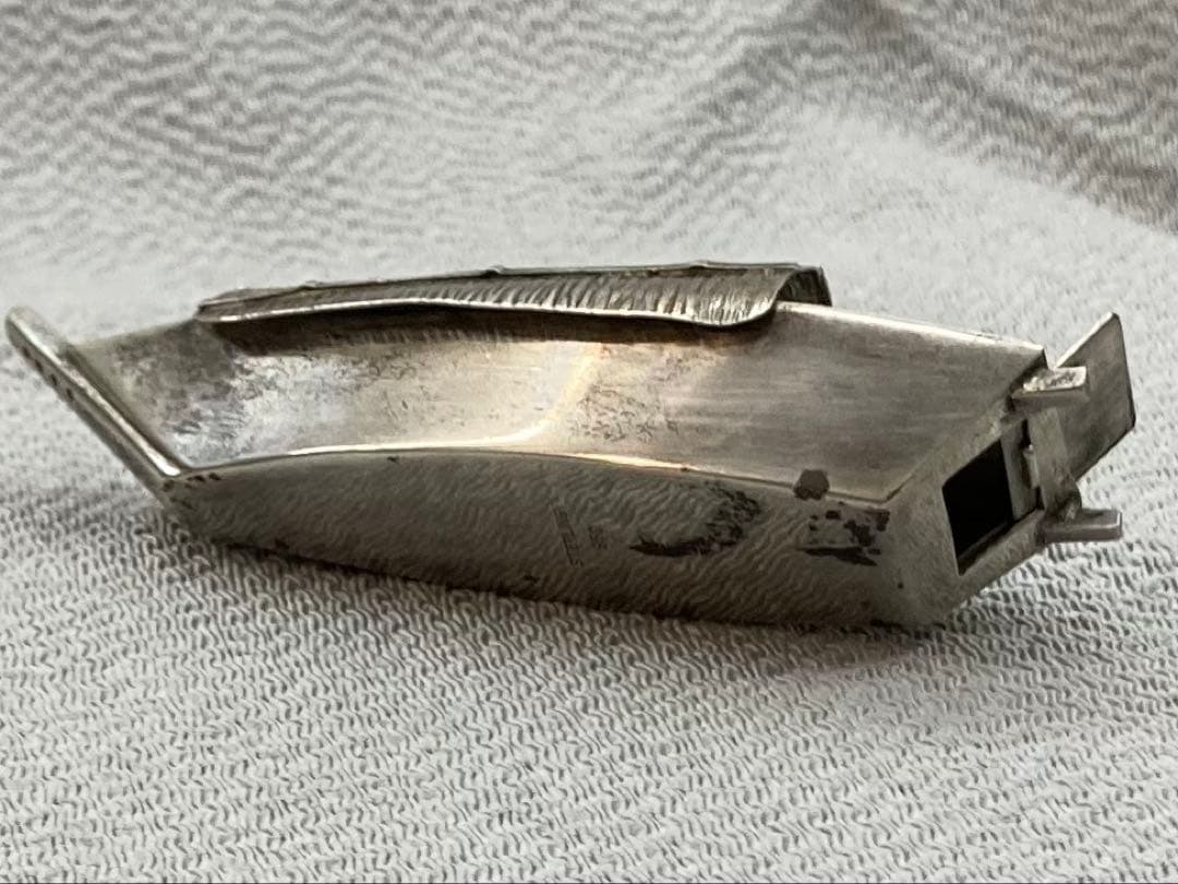 B357s 船形塩入れ　ソルトシェイカー　STERLING950 銀　調味料