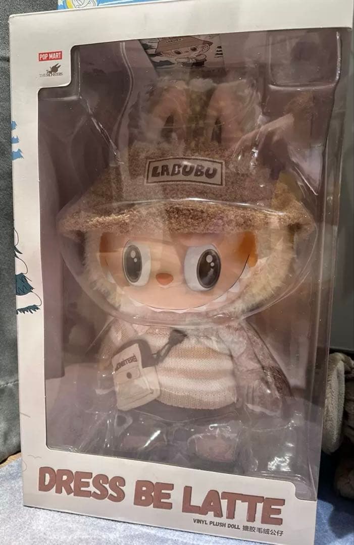 POPMART Labubu ぬいぐるみ DRESS BE LATT