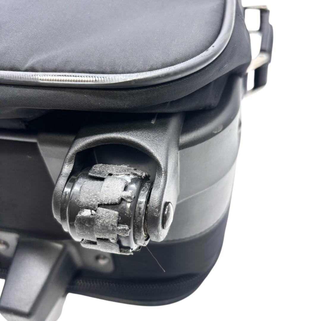 プラダ スーツケース ブラック ナイロン 2輪 メンズ