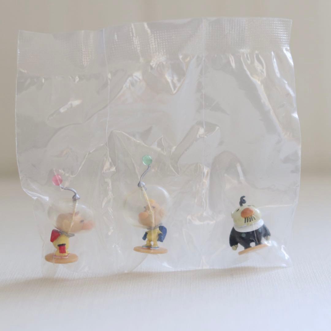 希少 食玩 オリマー＆ルーイ＆社長セット「ピクミン2 コレクションフィギュア3