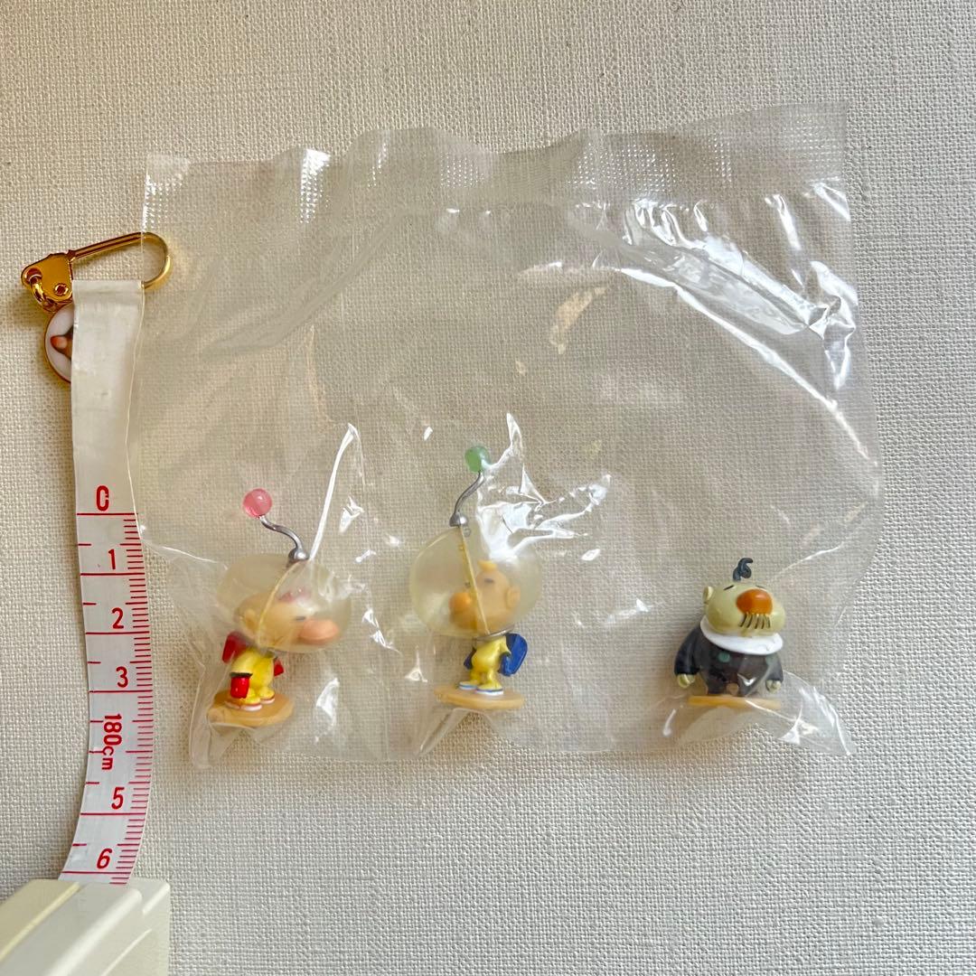 希少 食玩 オリマー＆ルーイ＆社長セット「ピクミン2 コレクションフィギュア3