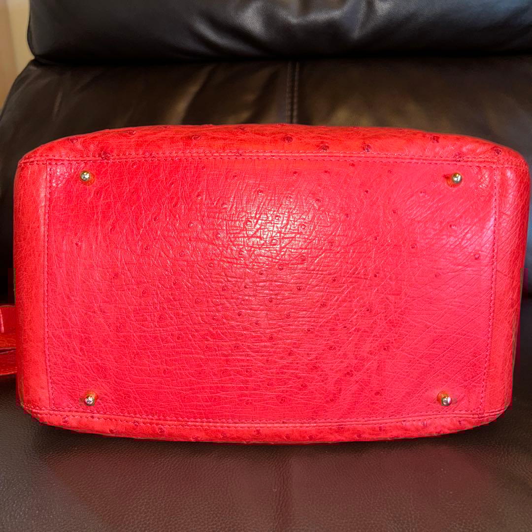 STILE EMME GI ERRE オーストリッチ　ハンドバッグ/イタリー