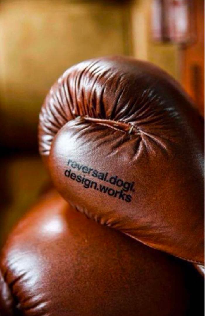 reversal VINTAGE BOXING GLOVE 8oz ブラウン