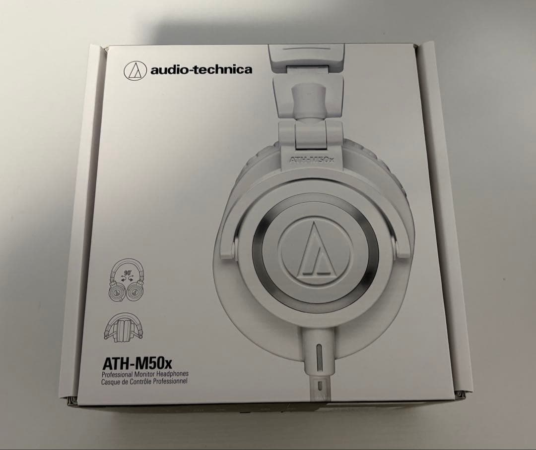 【中古】ATH-M50xWH audio-technica
