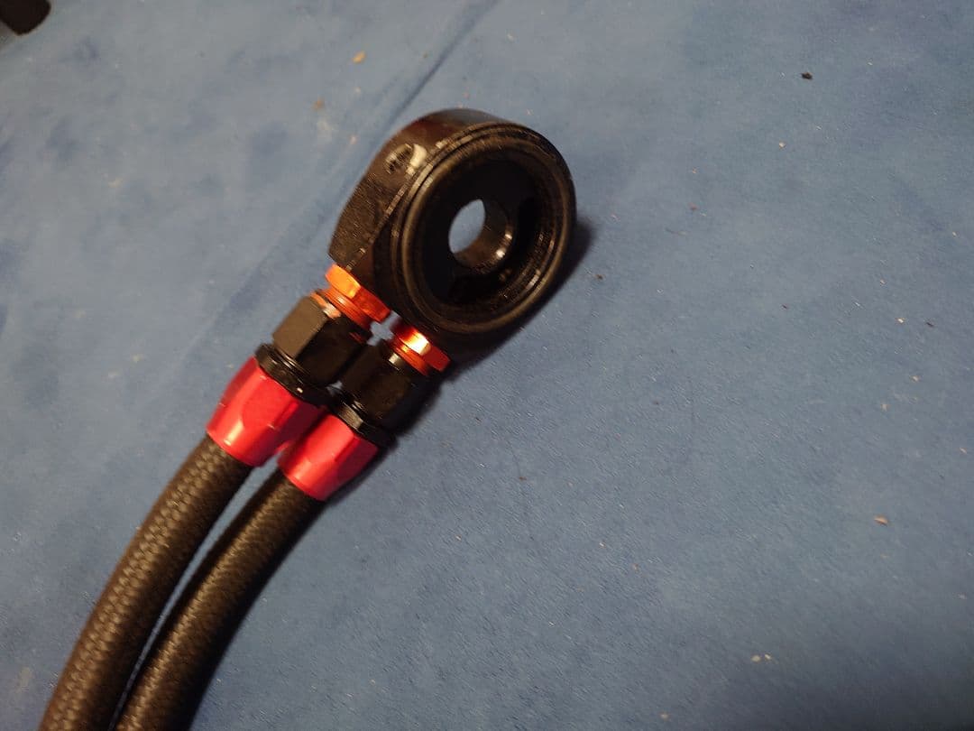 【送料込み❗️】 汎用オイルクーラー、ホース付きセット‼️