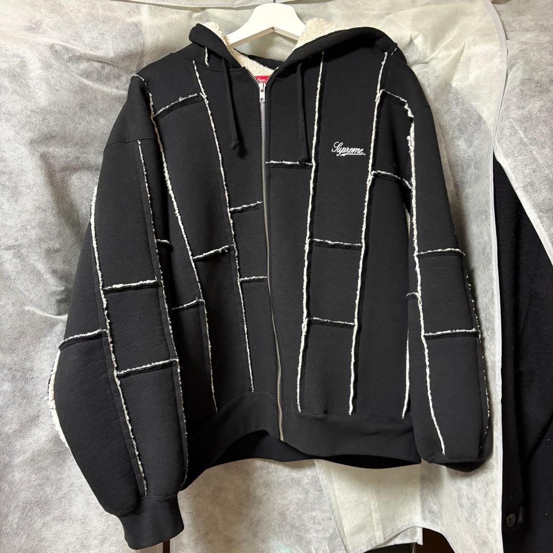 トップス Supreme Faux Shearling Zip Up Hooded M