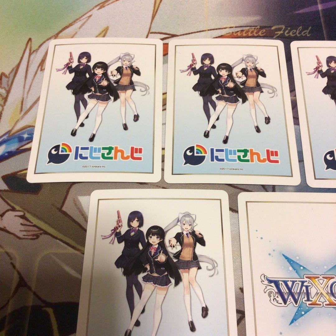 ウィクロス  にじさんじ　JK組　LRP サイン等　5枚セット