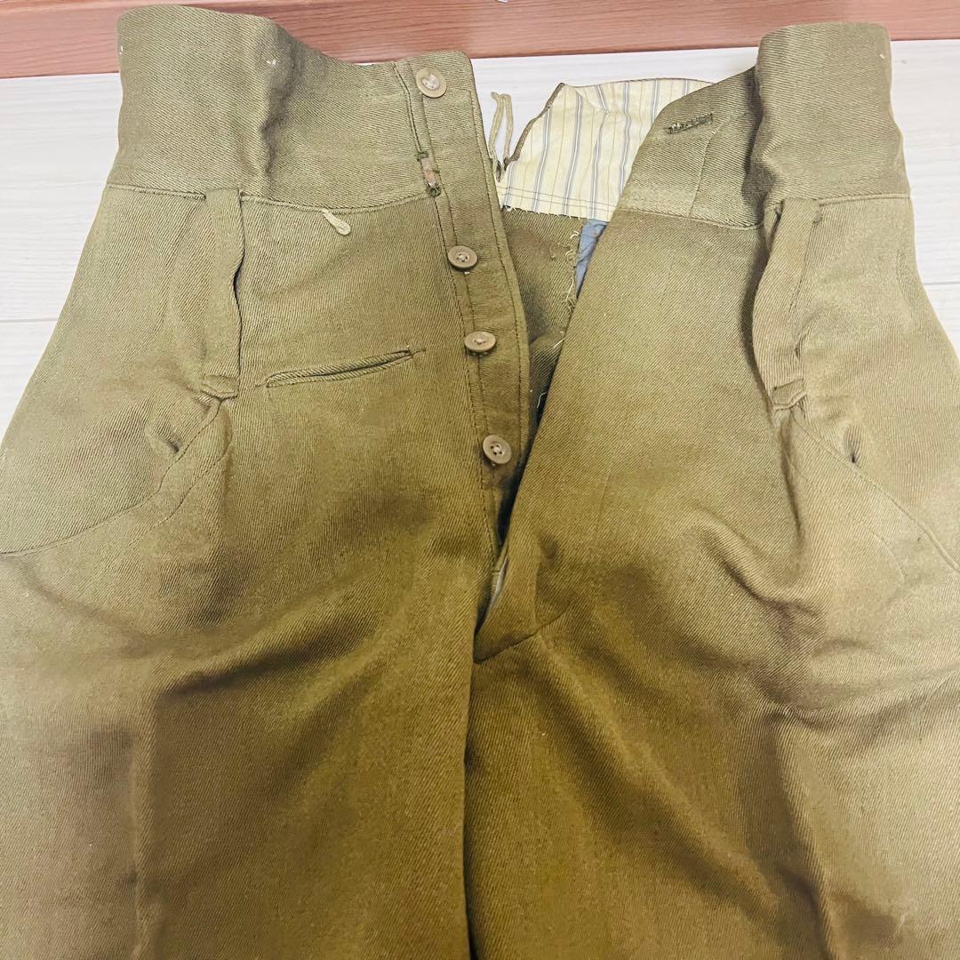 旧日本帝国陸軍 軍服上下 軍医中尉襟章