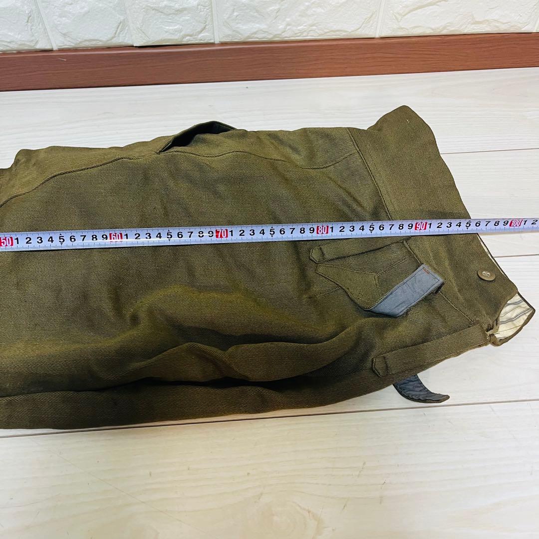 旧日本帝国陸軍 軍服上下 軍医中尉襟章