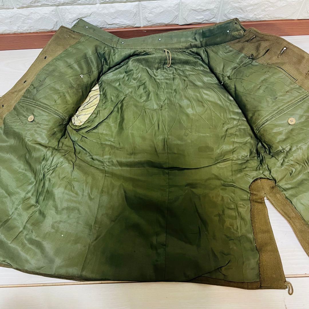 旧日本帝国陸軍 軍服上下 軍医中尉襟章