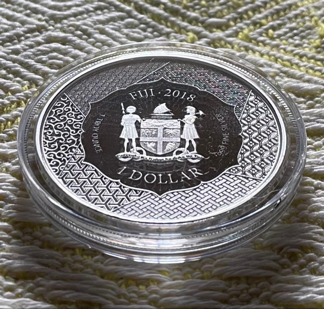 2018年（新品・カラー）平清盛・浮世絵 1オンス銀貨