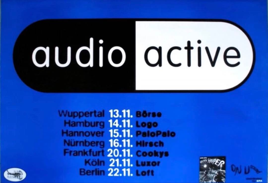 audio active ポスター