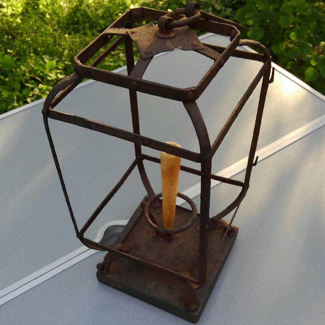 アンティーク　手持ち行灯