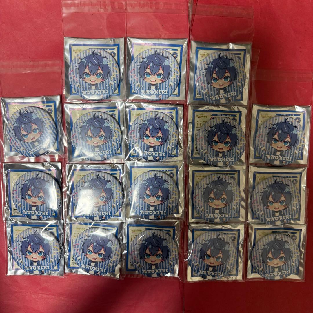 新品 カラフルピーチ ぷぴぱ 缶バッジ ミニキャラ なおきり まとめ売り