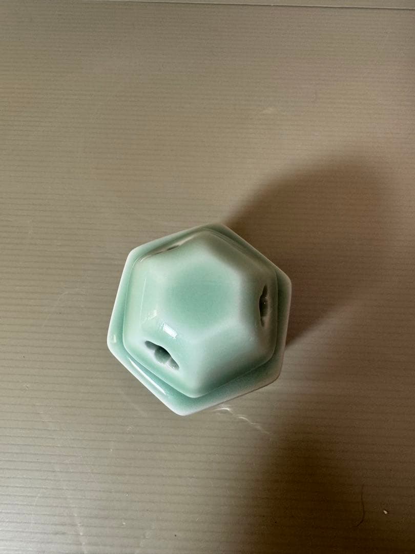 2761 伊万里　虎仙　青磁　香炉　未使用