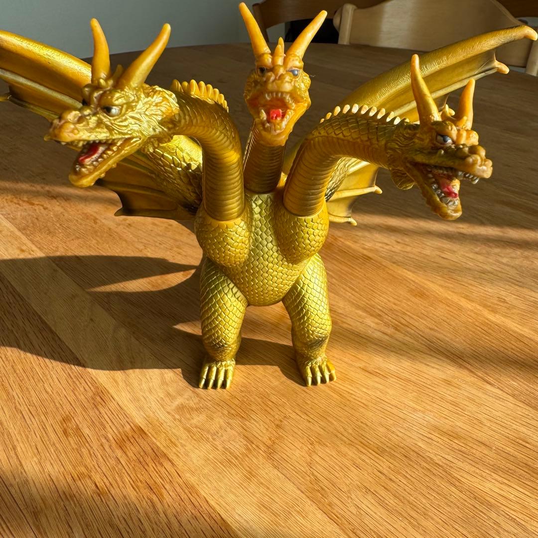 キングギドラ　ソフビ　1984 BANDAI