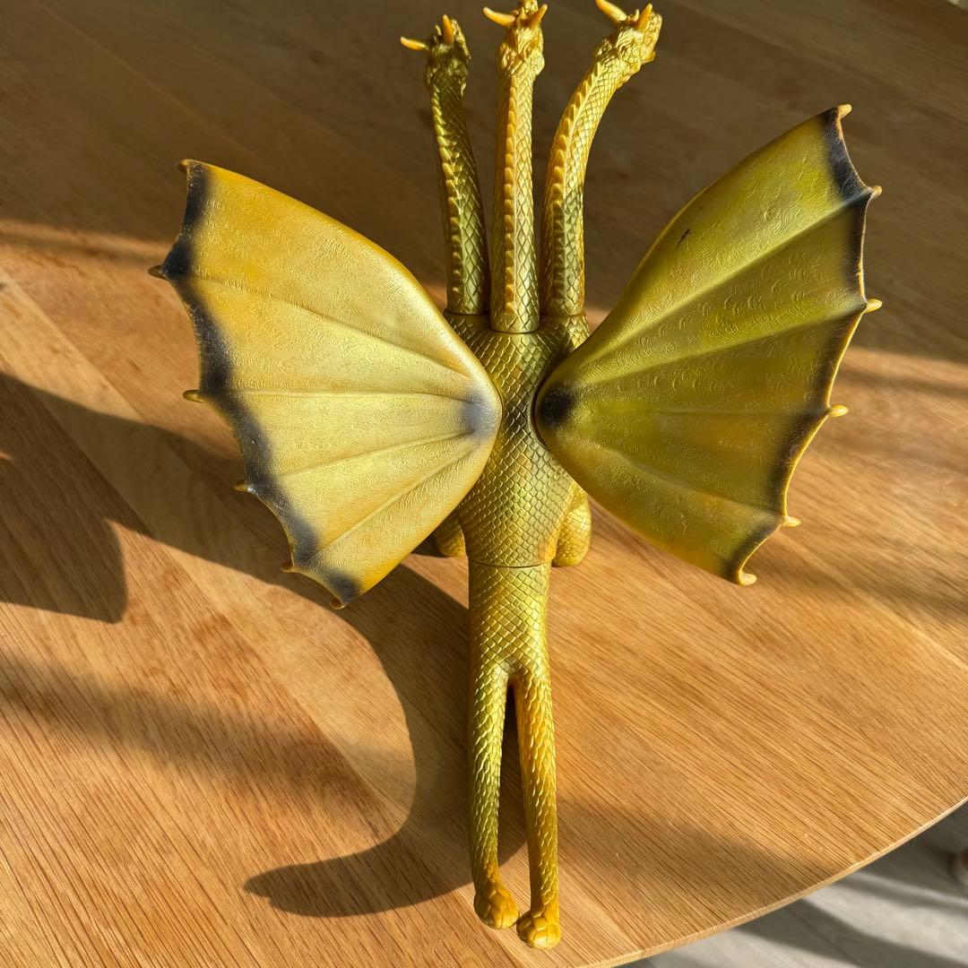 キングギドラ　ソフビ　1984 BANDAI