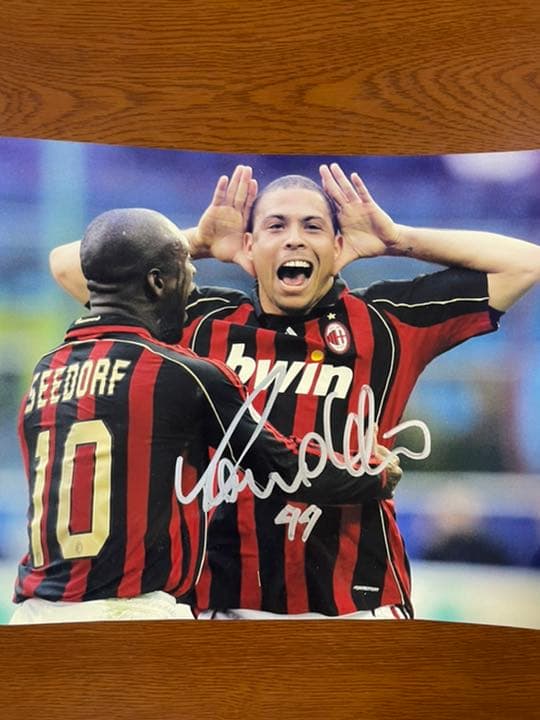 ロナウド　直筆サイン入りフォト　証明書付き