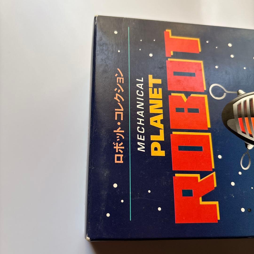Mechanical Planet Robot 黒/赤　ブリキ　新品未使用