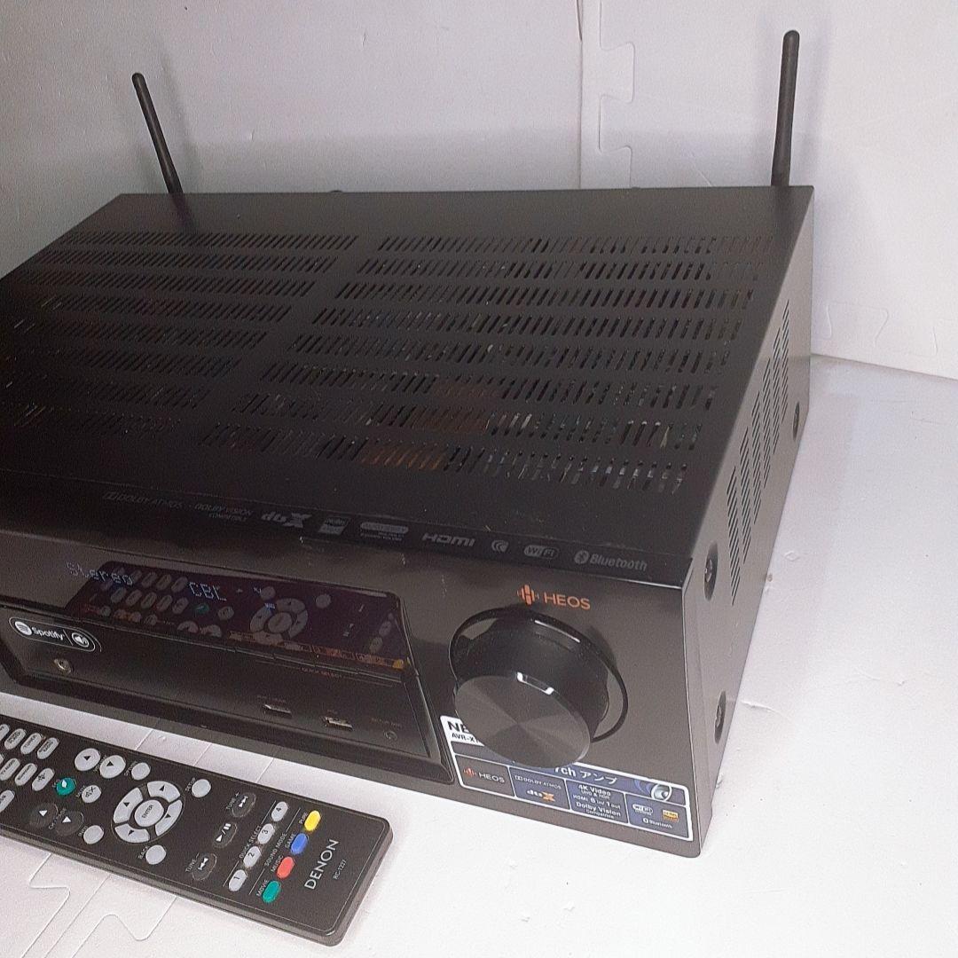 DENON AVアンプ AVR-X1400H リモコンSpotify対応美品