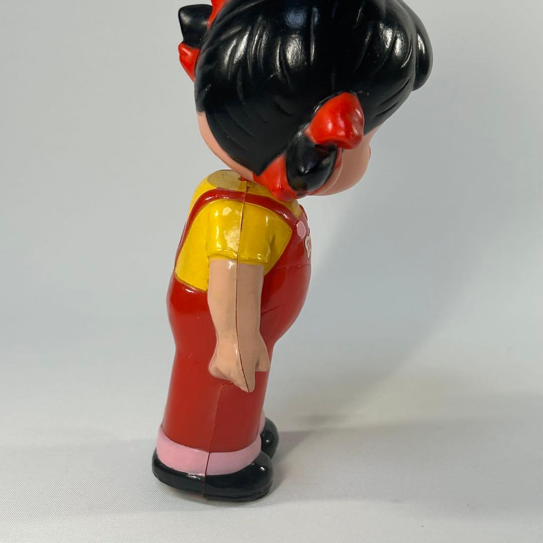 不二家　ペコちゃん　首振り人形　ゼンマイ人形　レトロ