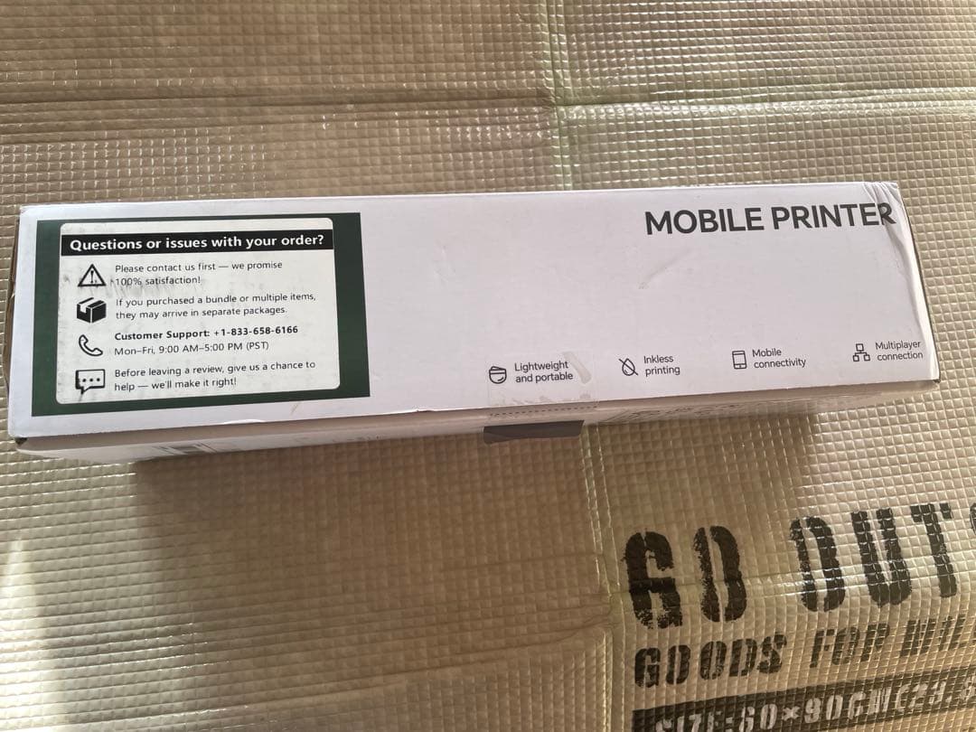 HPRT モバイルプリンター 軽量 小型 インクレス印刷　MT610