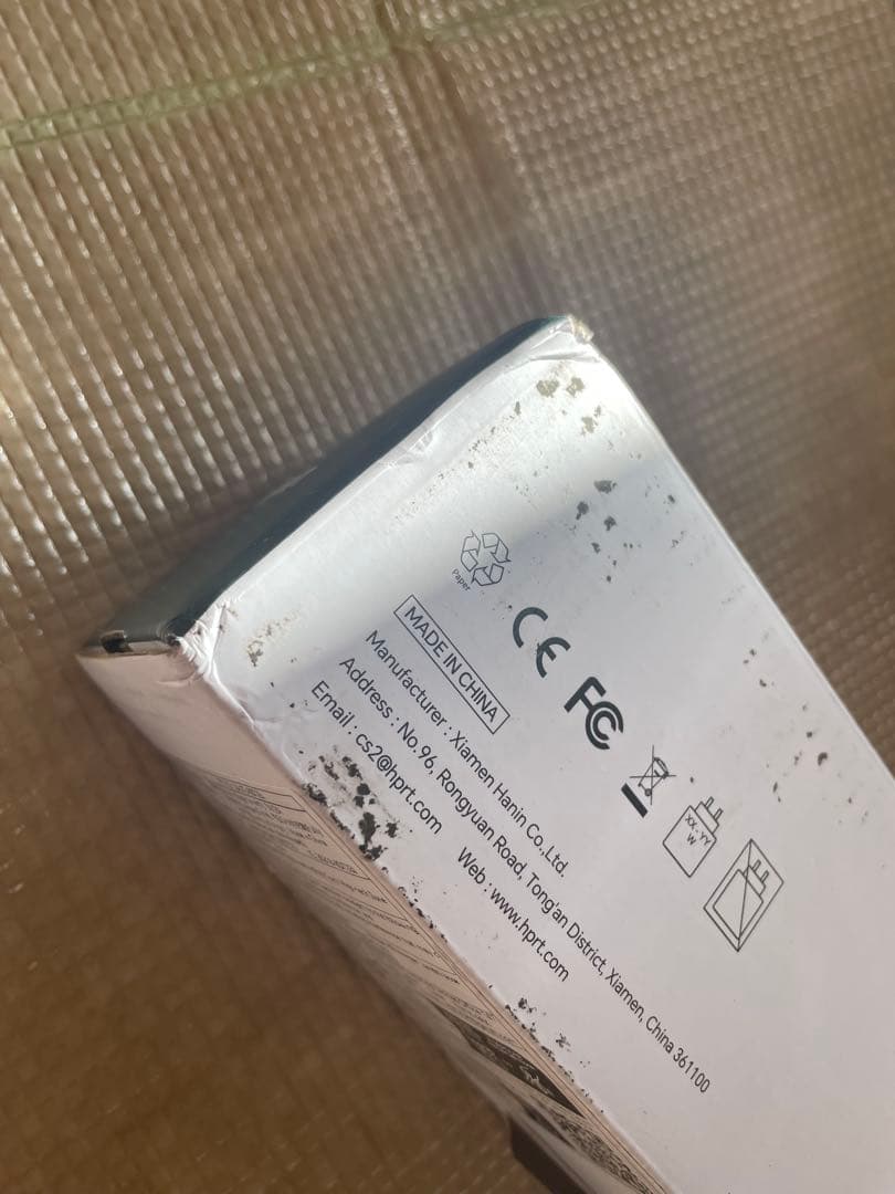 HPRT モバイルプリンター 軽量 小型 インクレス印刷　MT610