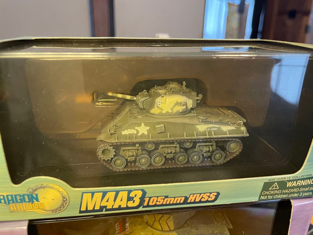 5台　HVSS M4シャーマン　M51アイシャーマン　朝鮮戦争　中東戦争　沖縄戦