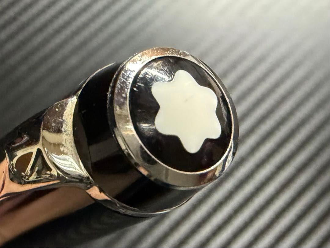 美品 モンブラン ボエム ブルー ローラーボール