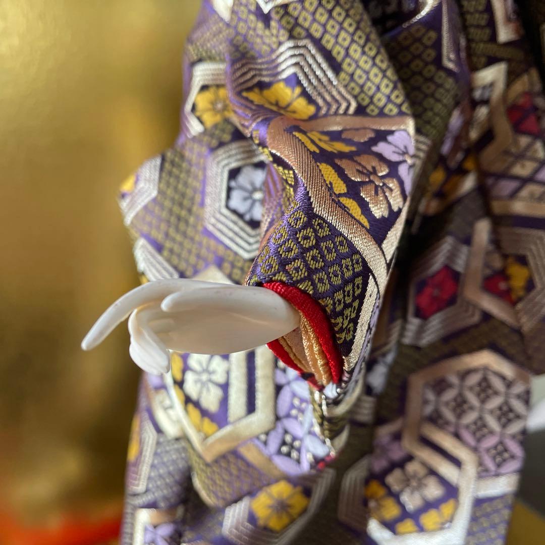 尾山人形　日本人形　ケース保存　紫峰作