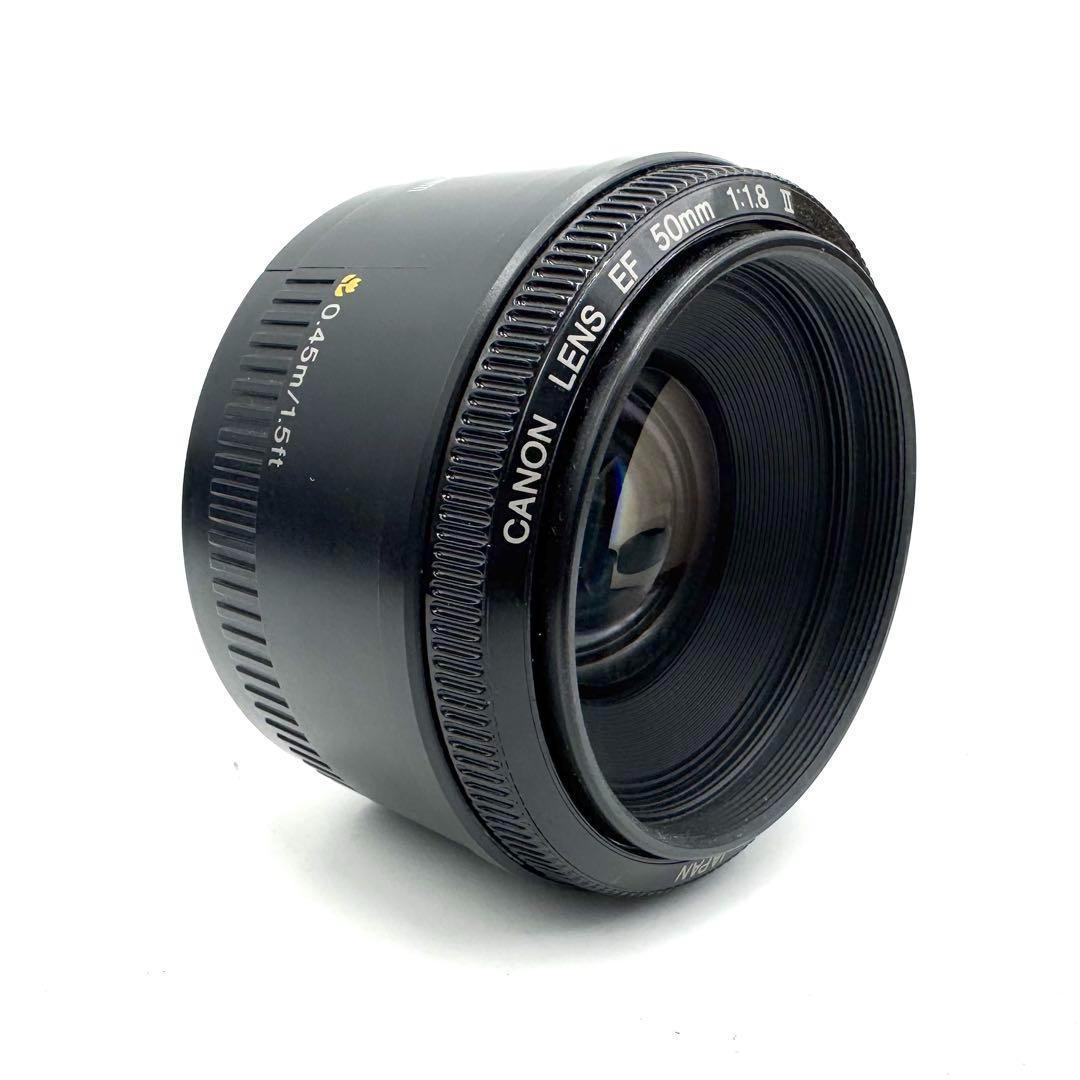 神レンズ キャノン 単焦点 Canon EF 50mm F1.8 II