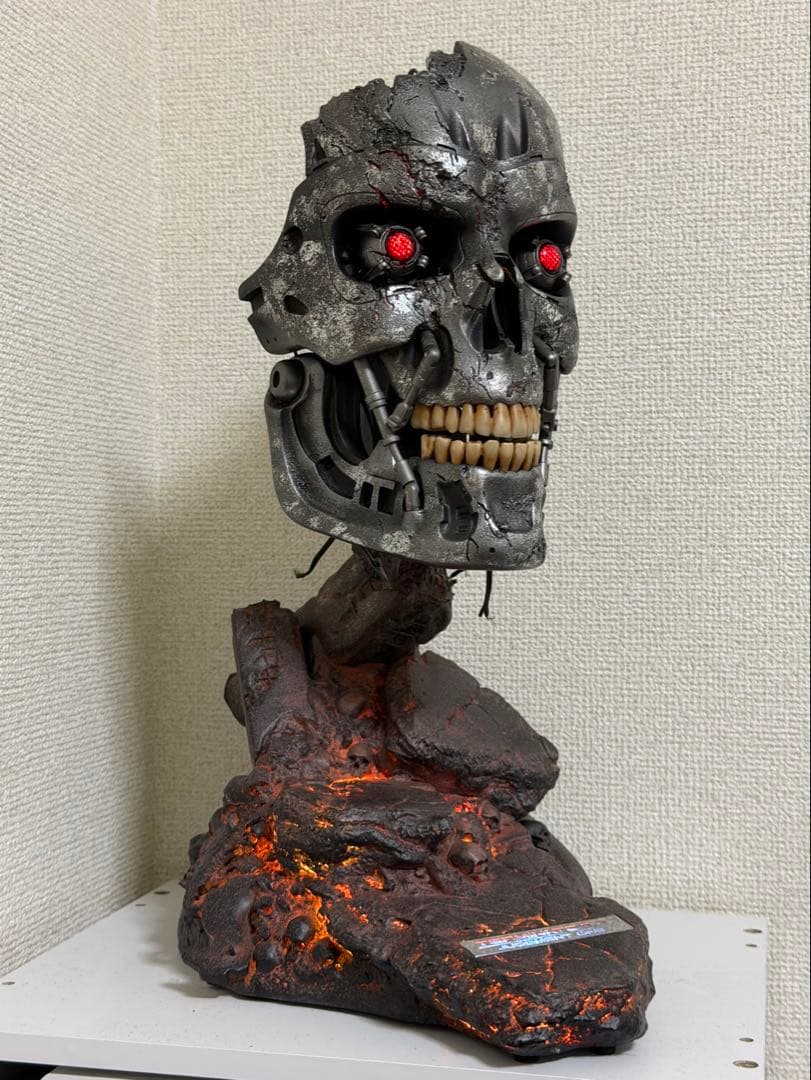 ターミネーター2 T-800 エンドスケルトン アートマスク バトルダメージ
