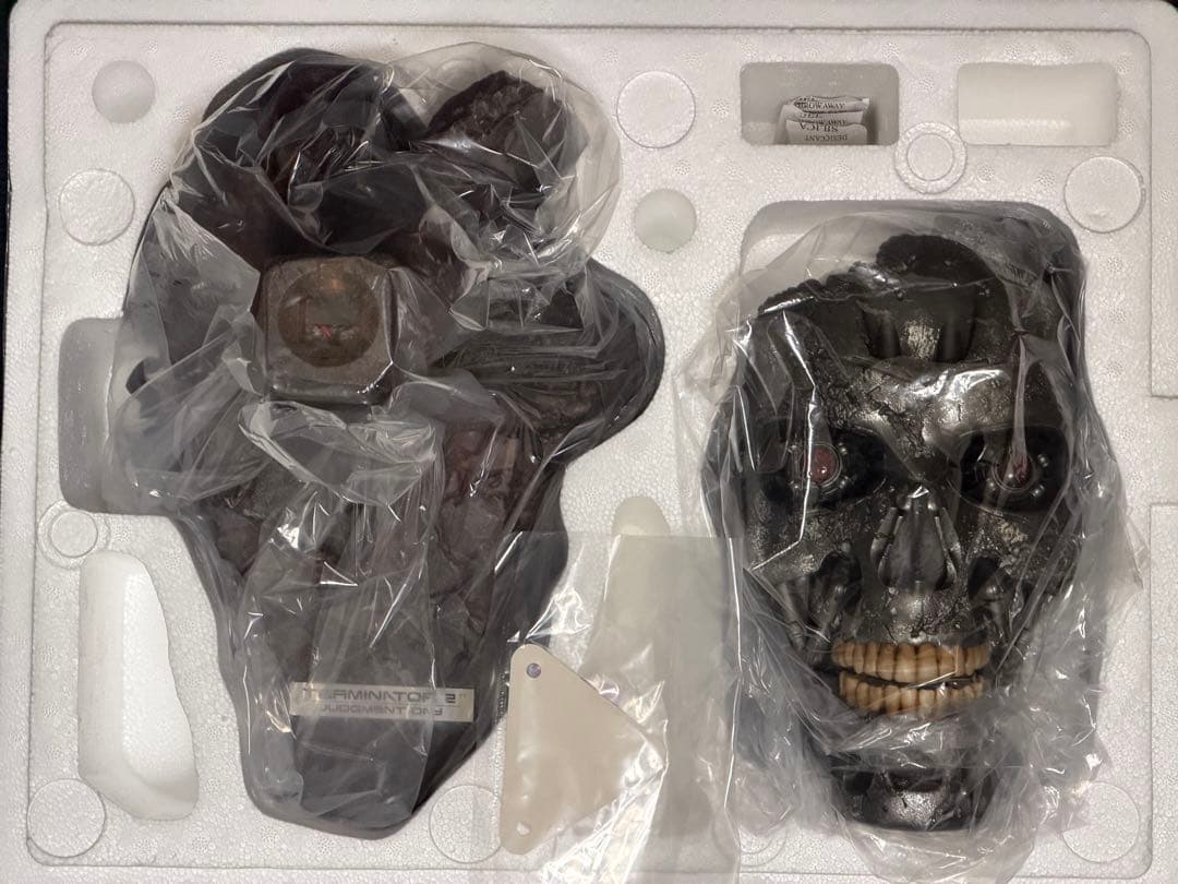 ターミネーター2 T-800 エンドスケルトン アートマスク バトルダメージ