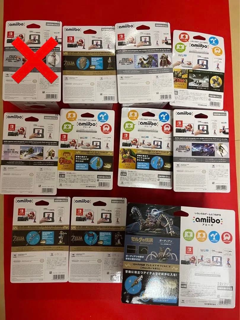 新品未開封☆amiibo10点セット☆ゼルダの伝説シリーズ☆Nintendo