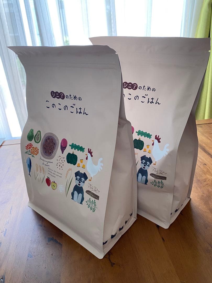 シニアのためのこのこのごはん 1kgx2袋