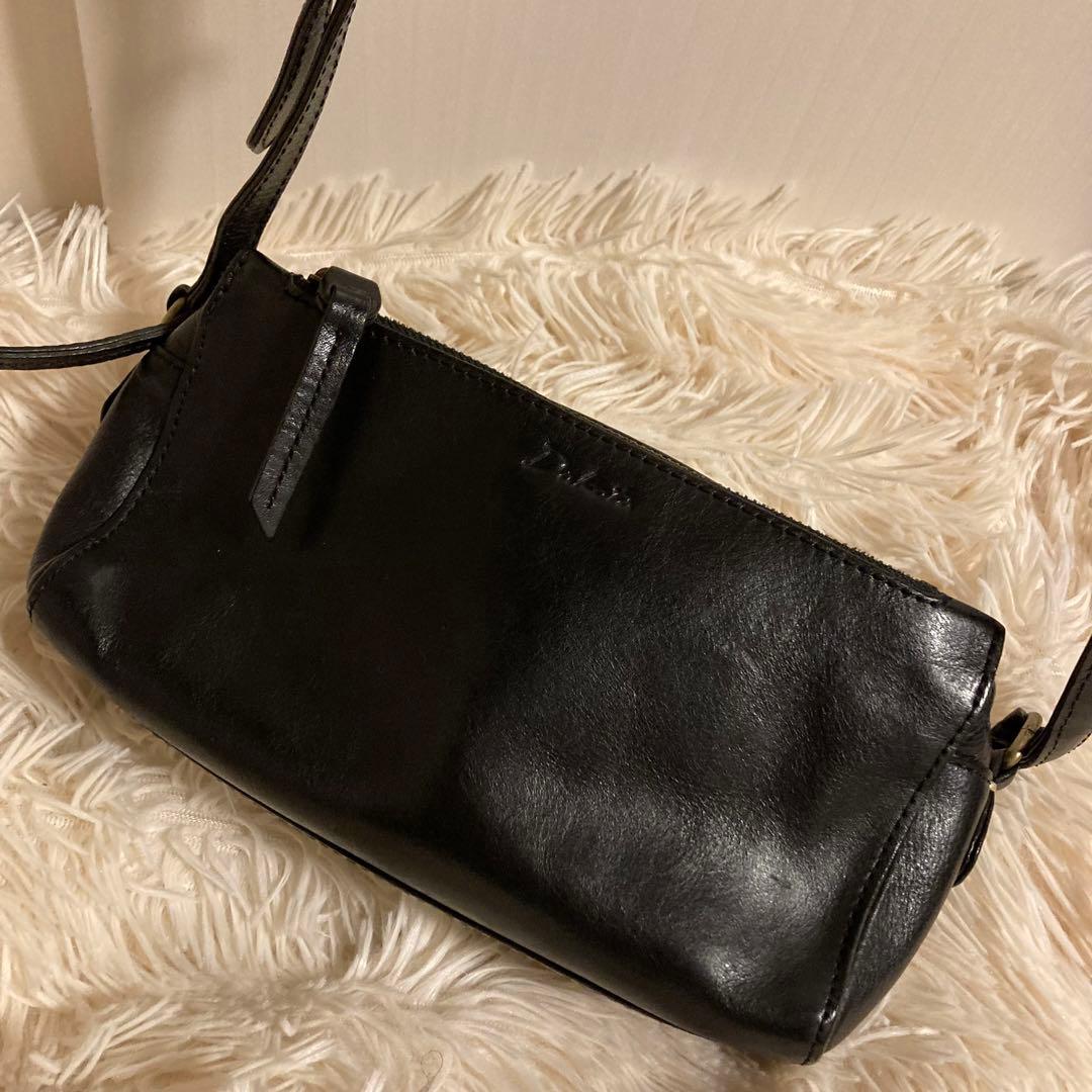美品　ダコタ　DAKOTA レックス　カメラバッグ　ショルダー　レザー　黒