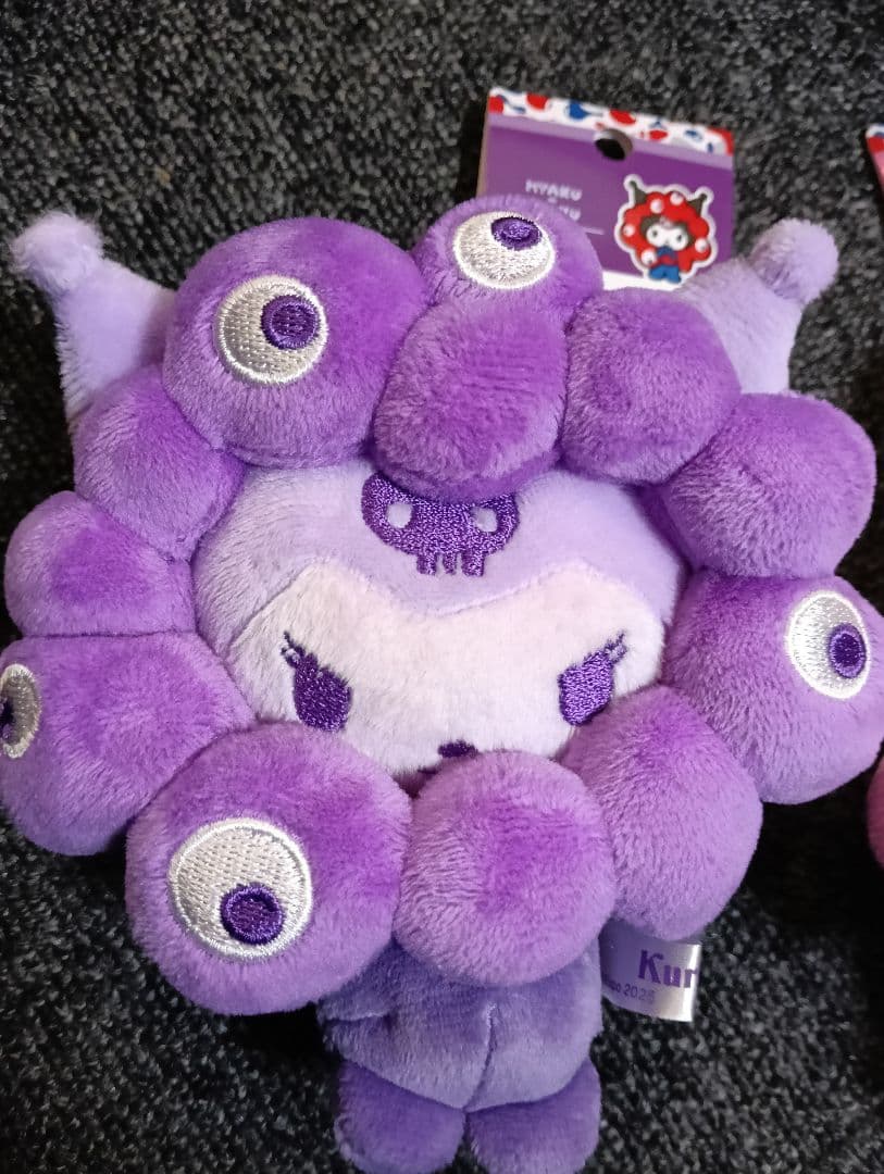 完売品　サンリオミャクミャク　なりきりぬいぐるみBC推しカラー　マイメロ　クロミ