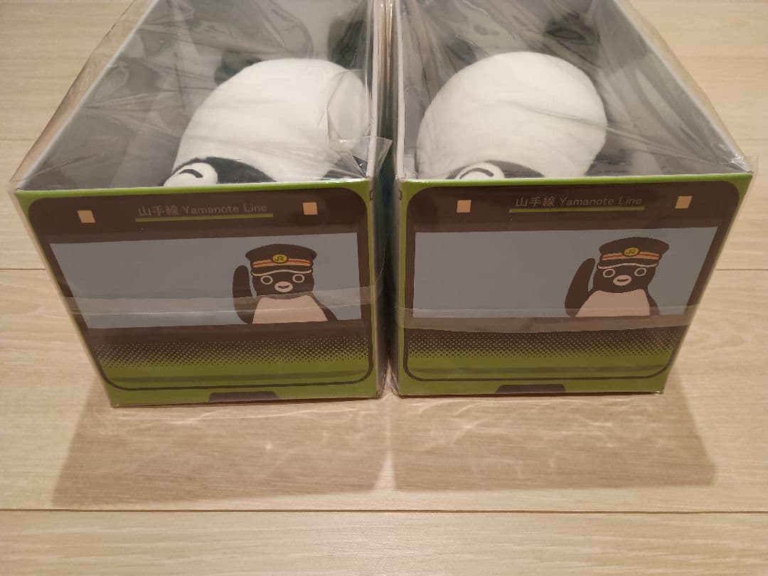 Suicaのペンギン 運転士さん ぬいぐるみ 山手線BOX入り 新品未開封