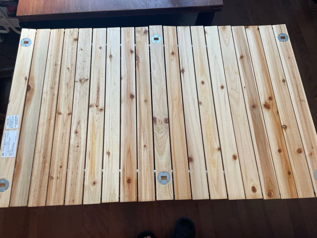 ナチュラルウッドロールテーブル110