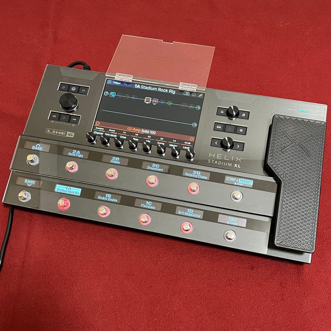 Helix Stadium XL Floorアクリル保護カバー（液晶部開閉型）