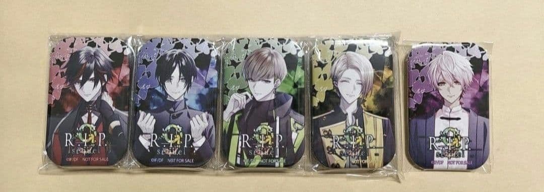 9 R.I.P. sequel びっく宝島特典 缶バッジ 9種セット 新品