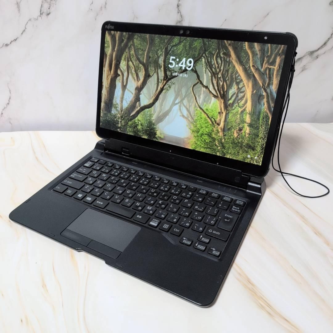 【訳アリ】 fujitsu 高性能タブレットPC i3 SSD128GB カメラ