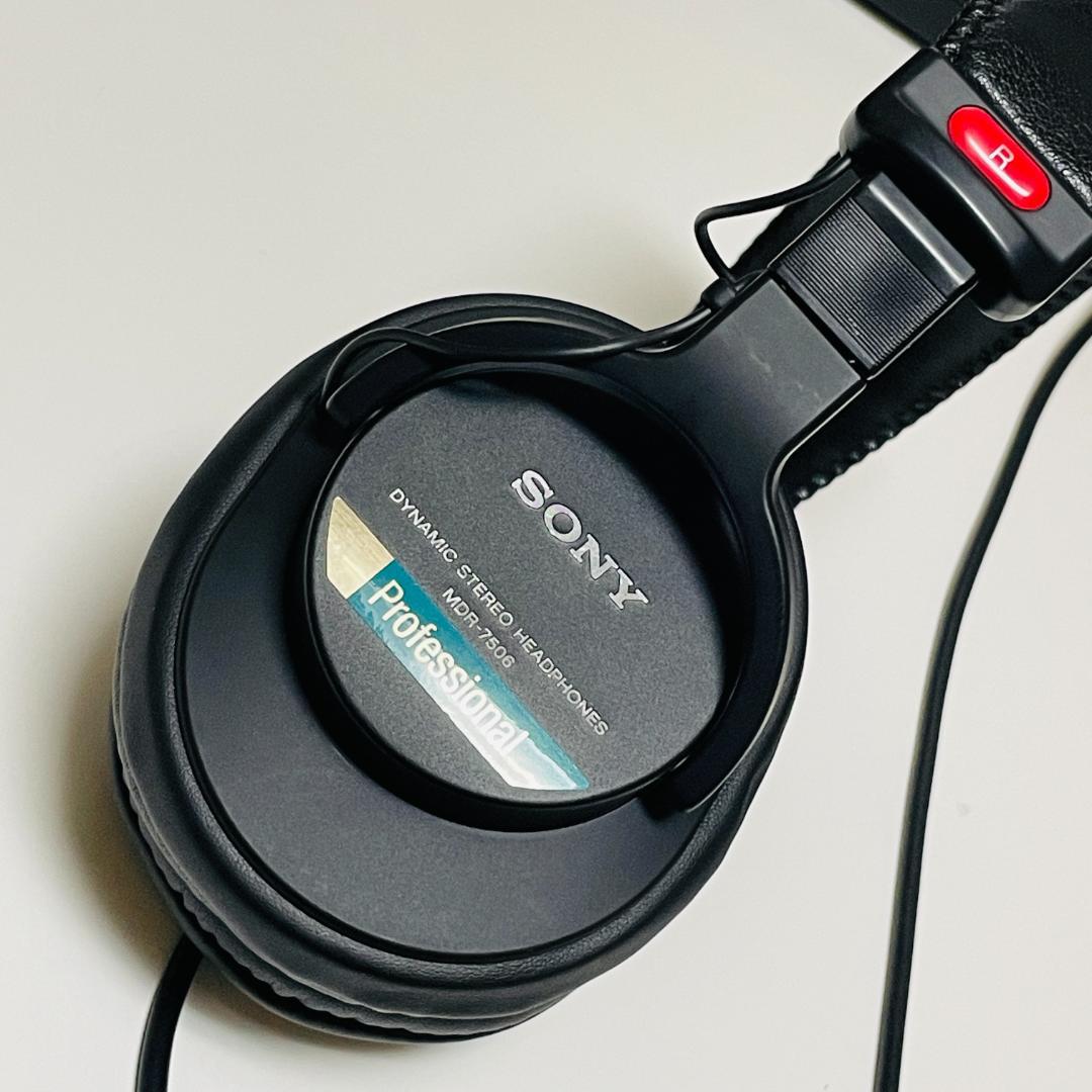 n*様 SONY MDR-7506 モニターヘッドホン／青帯